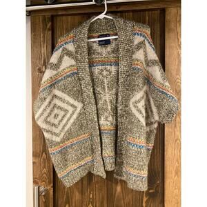 American Eagle Tribal Aztec Cardigan Sweater